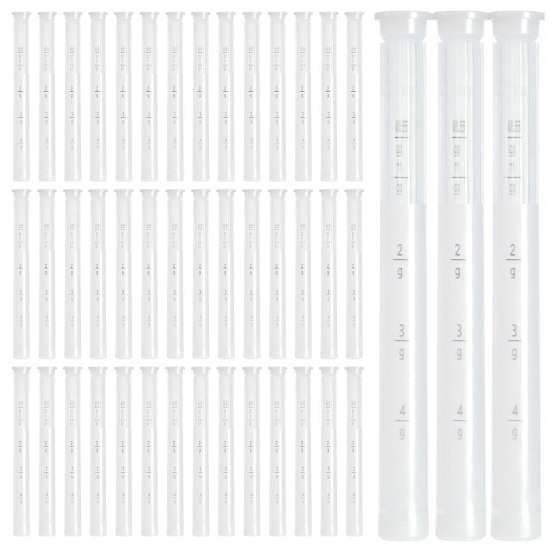 40 Packs Disposable Vaginial Cream Applicators Fits Premarin Estrace Preseed Lubricants and Most OTC Gels Individually Wrapped Feminine Care Applicator with Dosage Markings